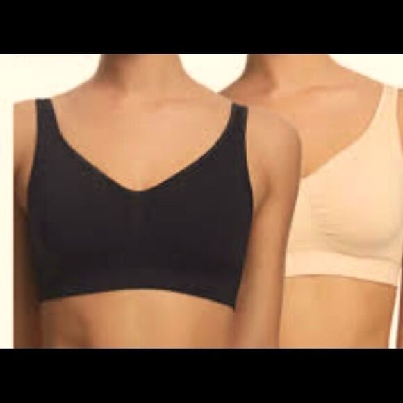 💥Laundry by Shelli Segal Set of 2 Seamless Bra -S - Picture 1 of 8